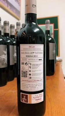 Rioja Wine Label